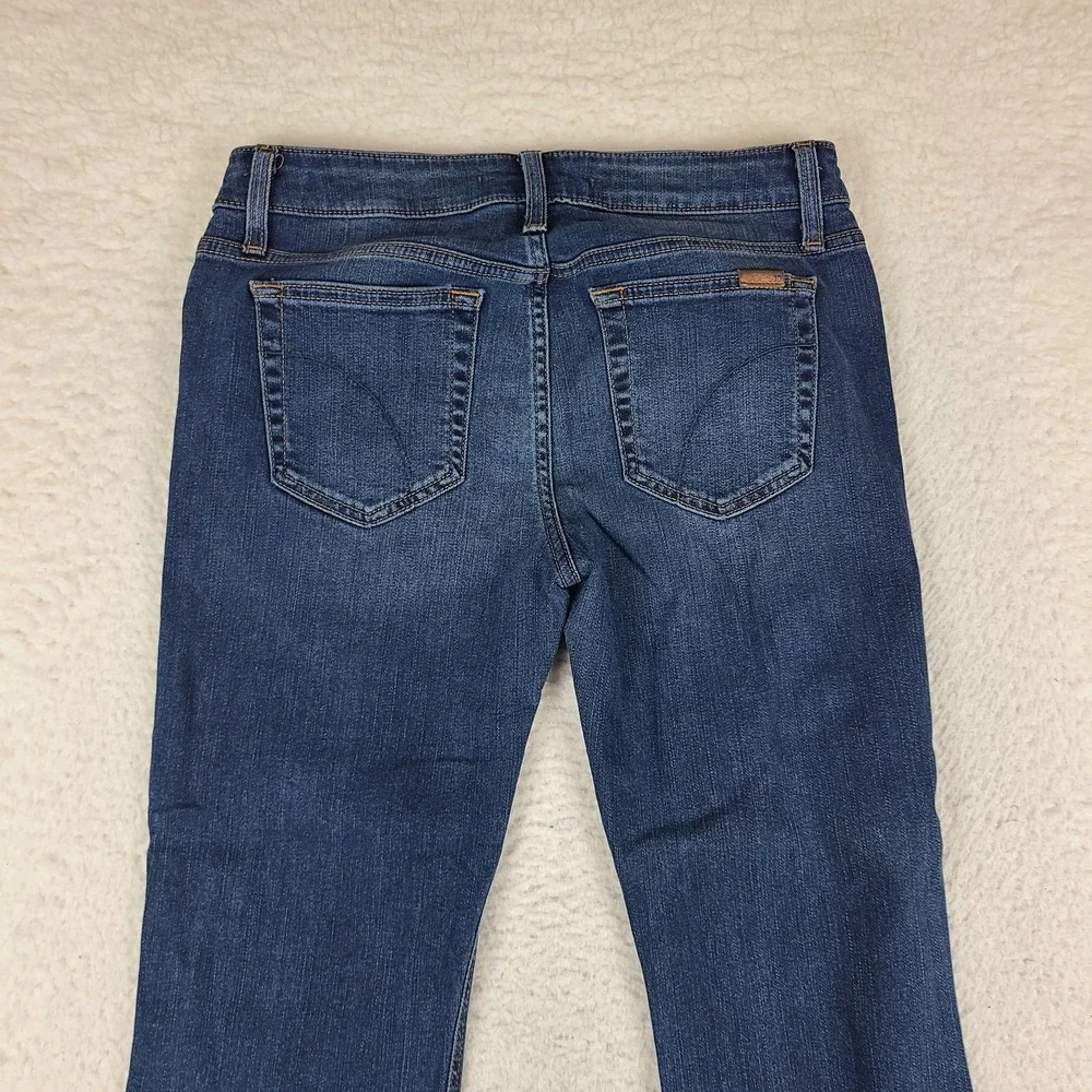 Joe's Jeans Womens 29 Blue Flawless The icon Flare Mid Rise CAMILLA Dark Wash